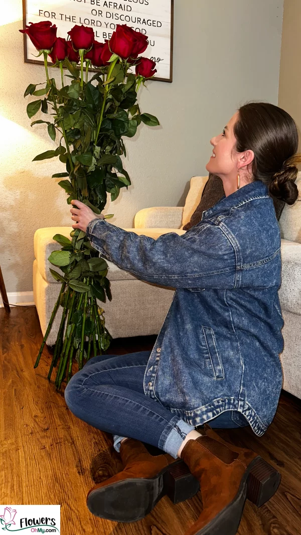 3 foot roses 2